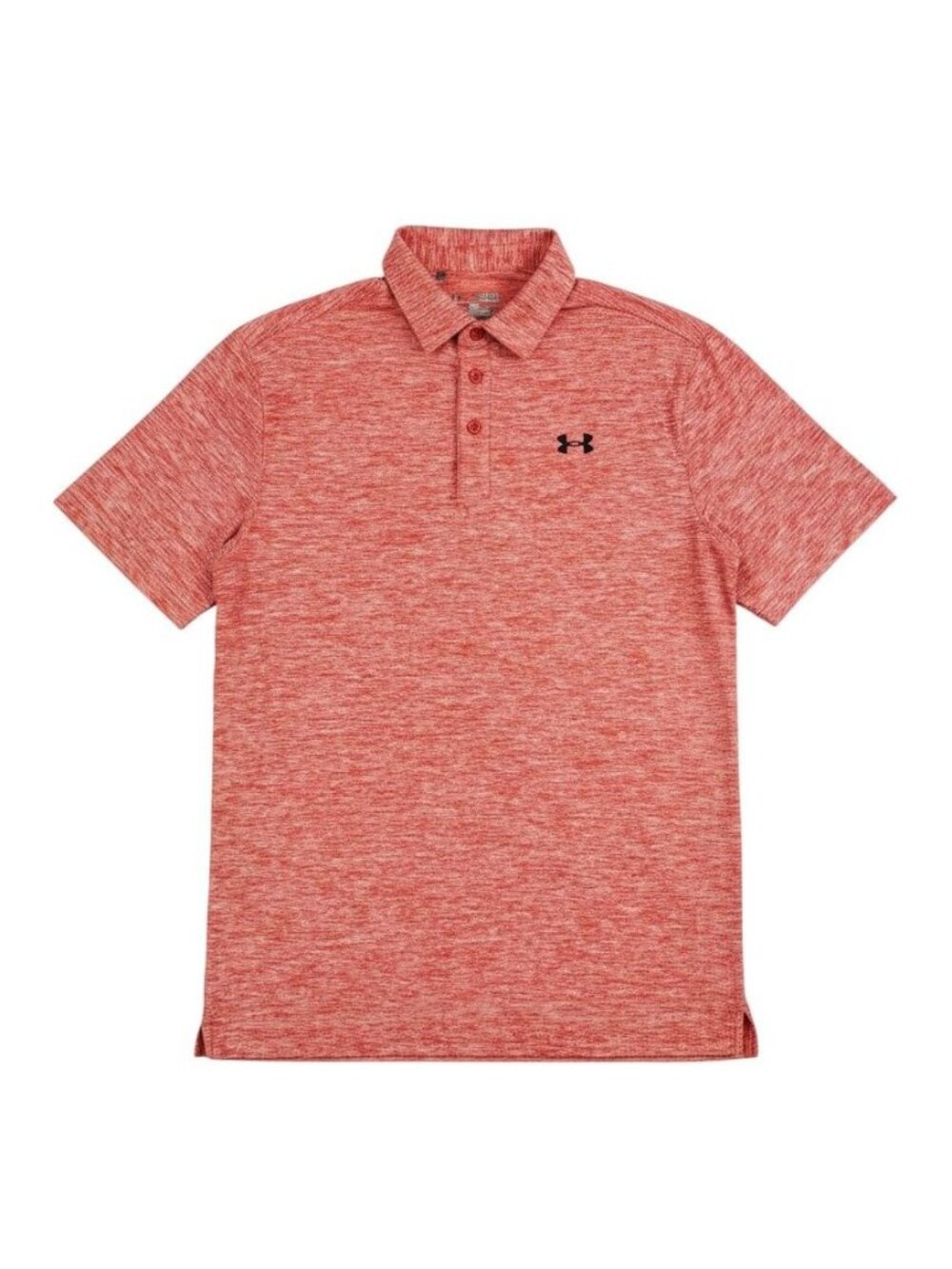 Under Armour Mens Red HeatGear Polo Shirt Loose Fit M